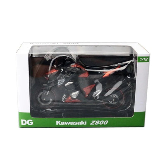 1/12 Kawasaki Ninja Z800 Alloy Racing Cross-country Motorcycle Model Simulation Metal Toy Street Motorcycle Model Childrens Gift