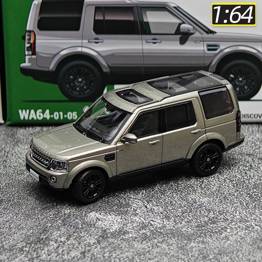 WHELART diecast model 1:64 scale New Land Rover Discovery 4 Range Rover Sport SUV model static display collection
