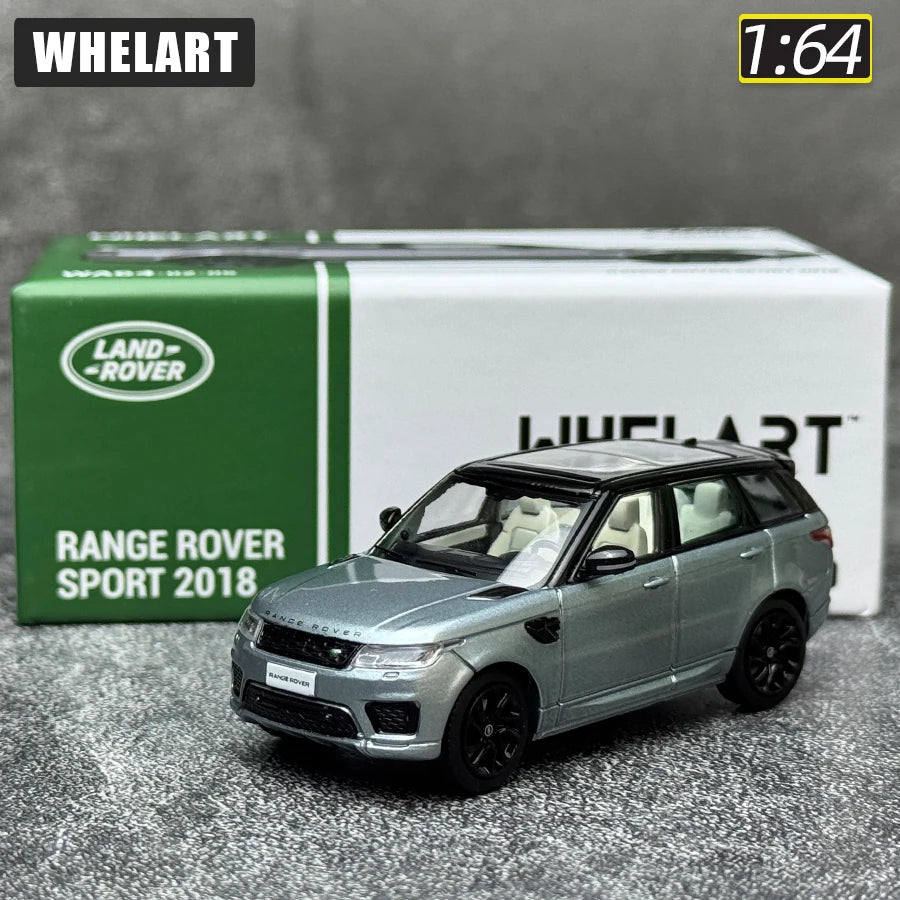 WHELART diecast model 1:64 scale New Land Rover Discovery 4 Range Rover Sport SUV model static display collection