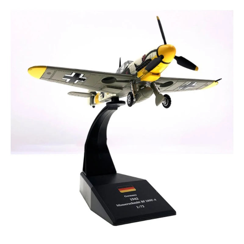 JASON TUTU 1/72 Scale Diecast Alloy Model German Fighter War Thunder BF109F