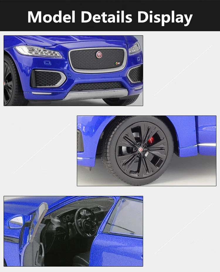Welly 1:24 JAGUAR F-Pace SUV Alloy Car