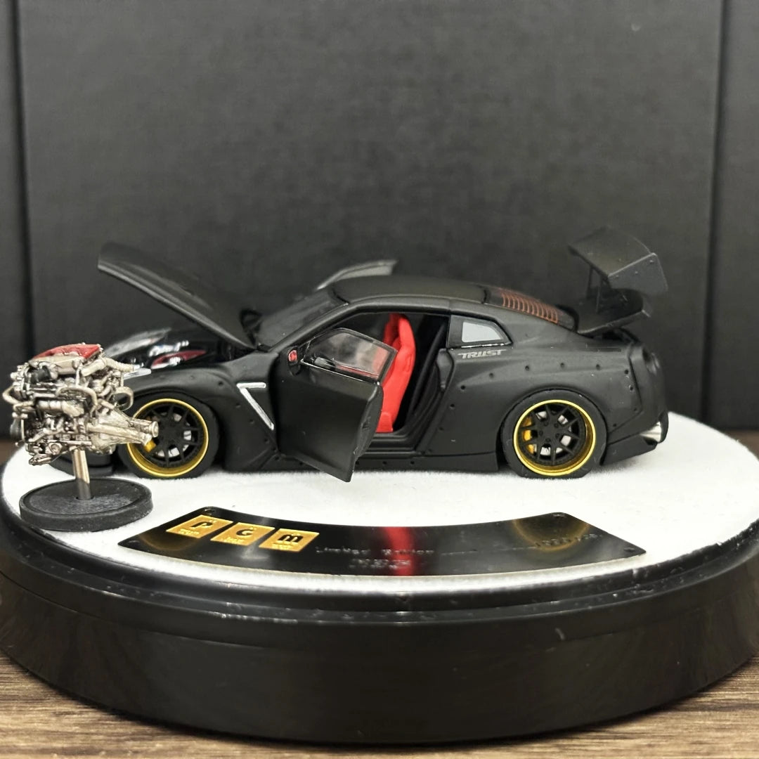PGM 1/64 R35 Matte Black Limited Edition