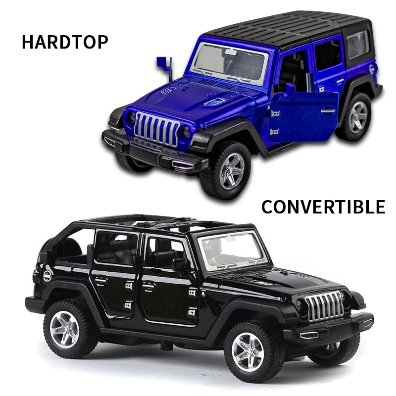 1:36 Alloy JEEPS Wrangler Car