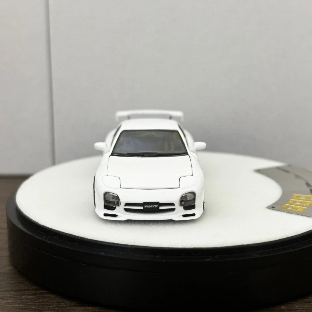 PGM 1:64 RX7 White Color Full Open Diecast Model Car