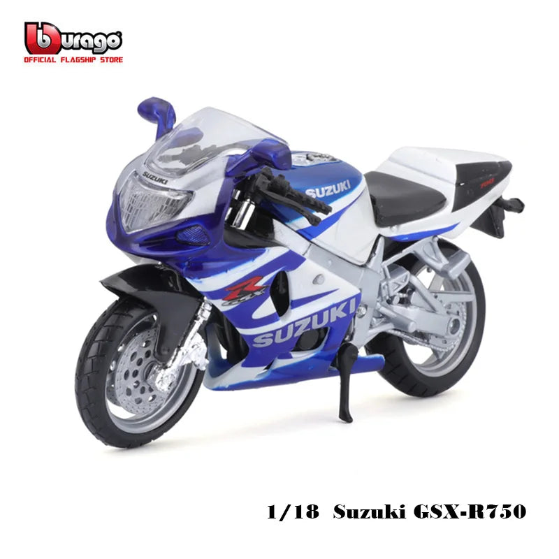 Bburago 1:18 simulation alloy motorcycle Honda Africa Twin Adventure authorized model toy car gift collection