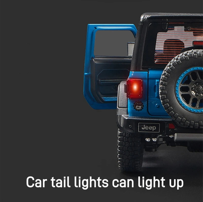 1:18 Jeep Wrangler Rubicon SUV Alloy