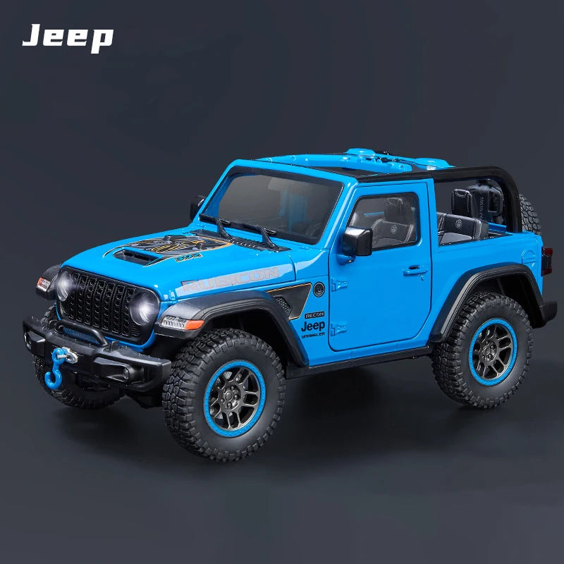 1:18 Jeep Wrangler Rubicon SUV Alloy