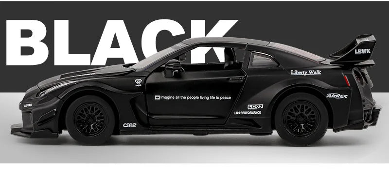1: 32 GTR-CSR2 Fast and Furious Alloy Car Model Diecasts