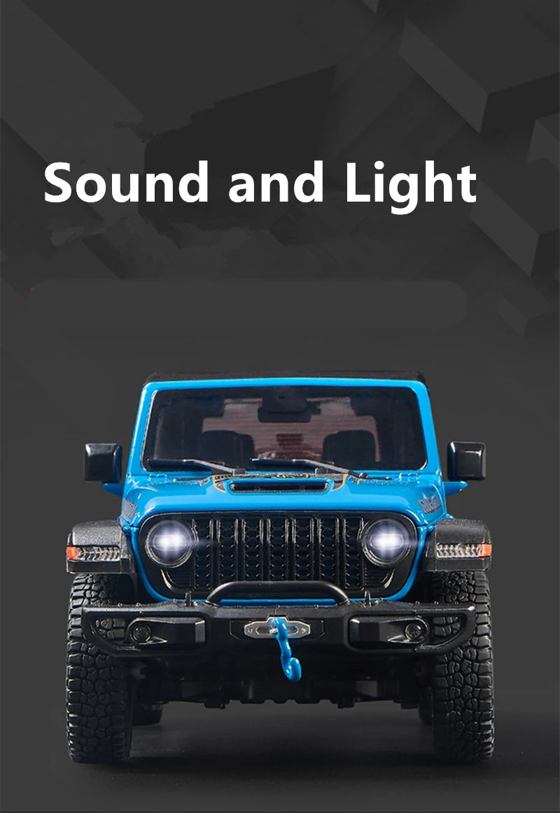 1:18 Jeep Wrangler Rubicon SUV Alloy