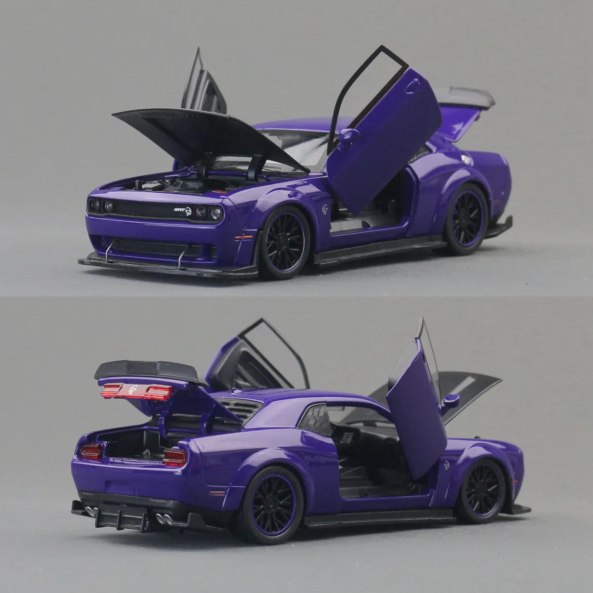 1:32 Dodge Challenger SRT Redeye Hellcat Alloy Musle Car