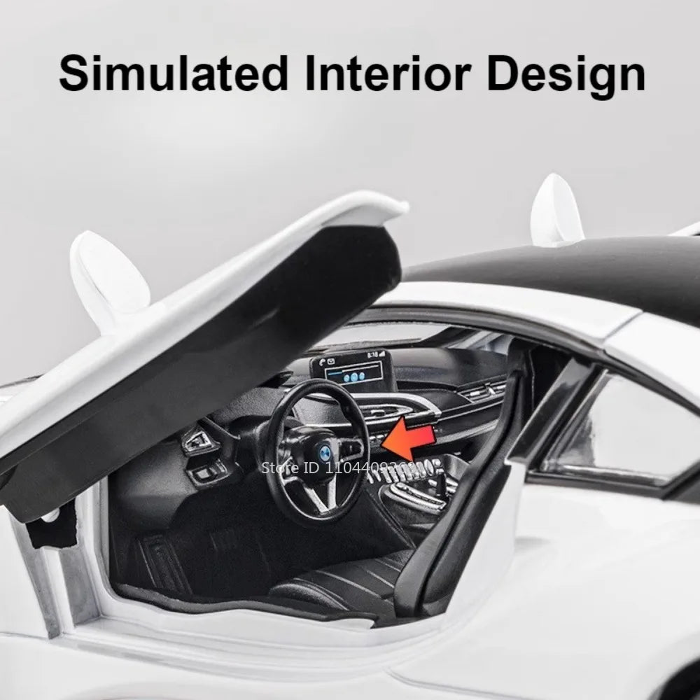1:22 Scale I8 mc20 Sports Car Model