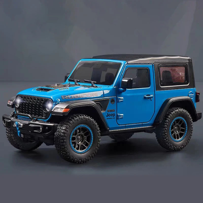 1:18 Jeep Wrangler Rubicon SUV Alloy