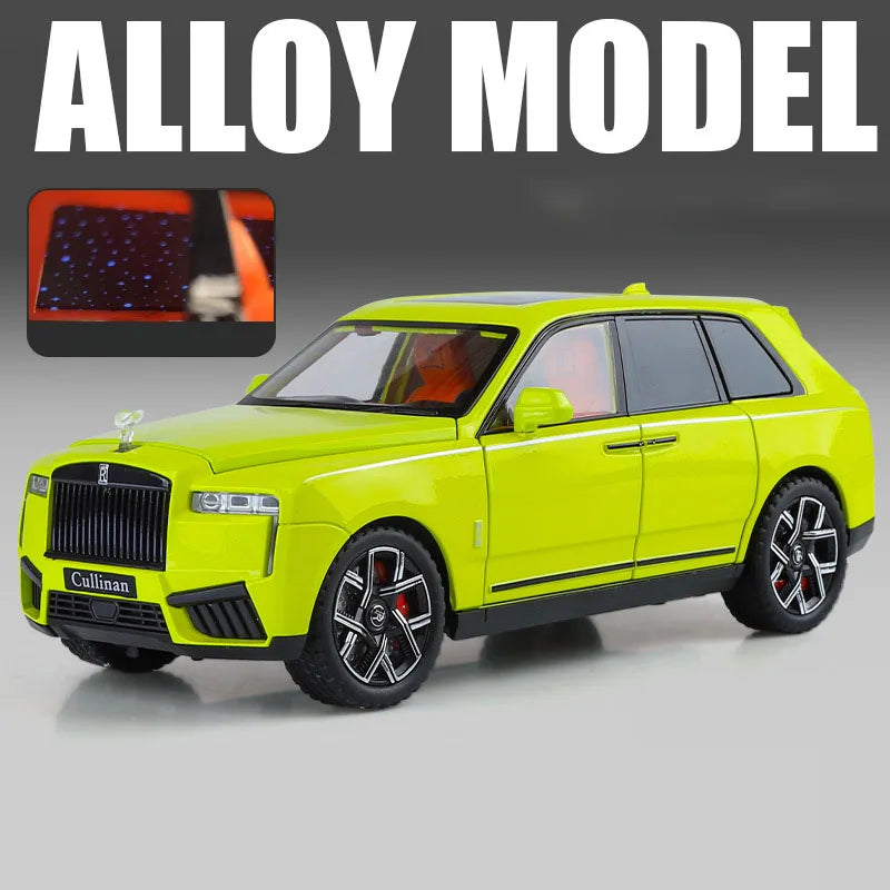 1:24 Cullinan SUV Alloy Scale Car Model Diecast
