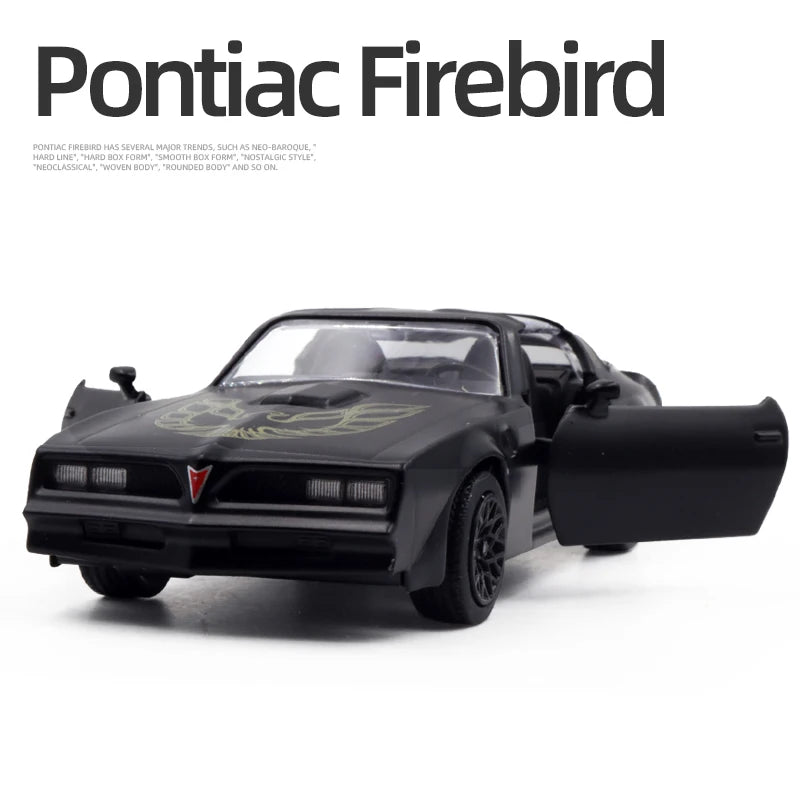 1:36 Metal Diecast Car Model Repilca 1978 Pontiac Firebird