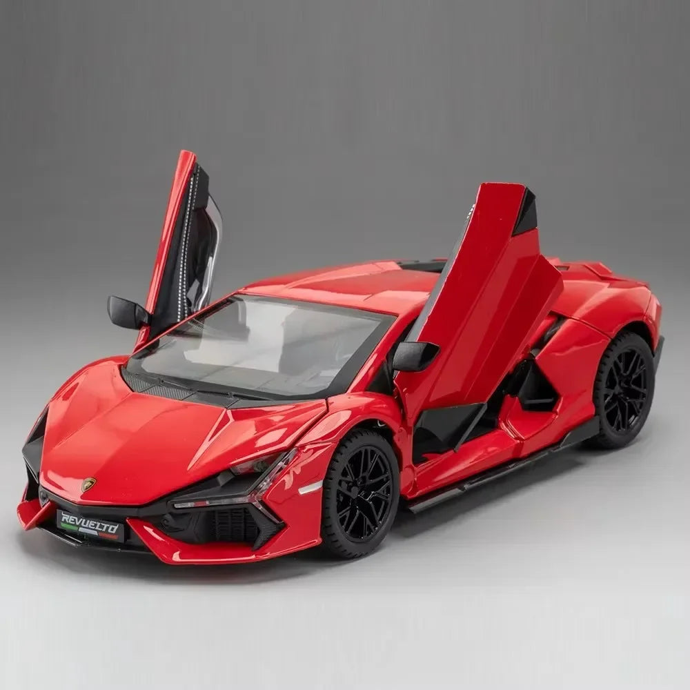 1:24 Lambor Revuelto Alloy Sports Cars