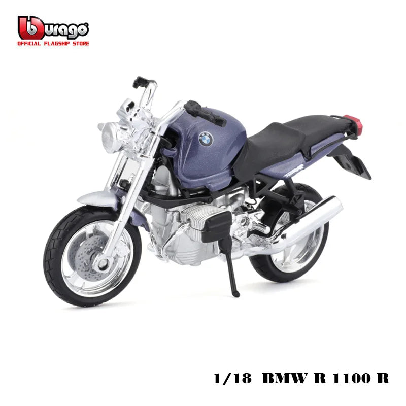 Bburago 1:18 simulation alloy motorcycle Honda Africa Twin Adventure authorized model toy car gift collection