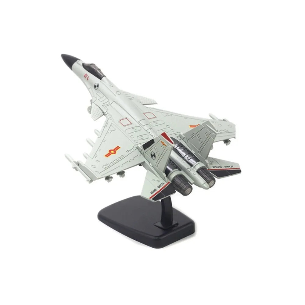 Pullback & Go Jet Rafale Fighter Aircraft Toy with Light Sound Diecast F16 F22 F35