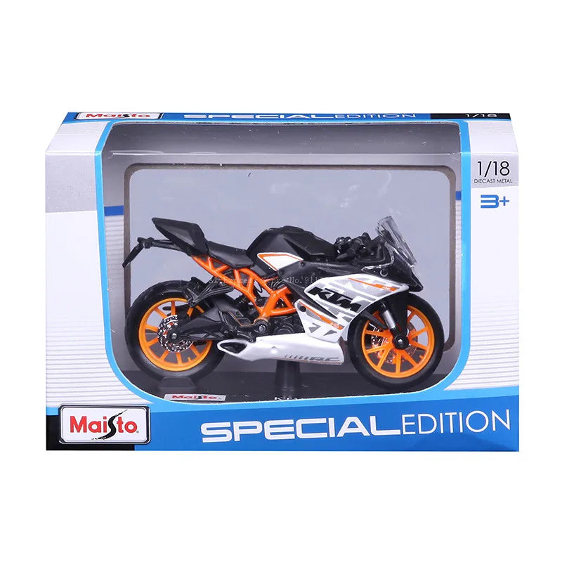 Maisto 1:18 NINJA H2R KTM RC 390 YZF-R1 Naked V4 S YAMAHA MT-07 2018 motorcycle