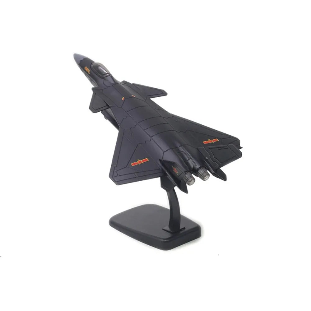 Pullback & Go Jet Rafale Fighter Aircraft Toy with Light Sound Diecast F16 F22 F35