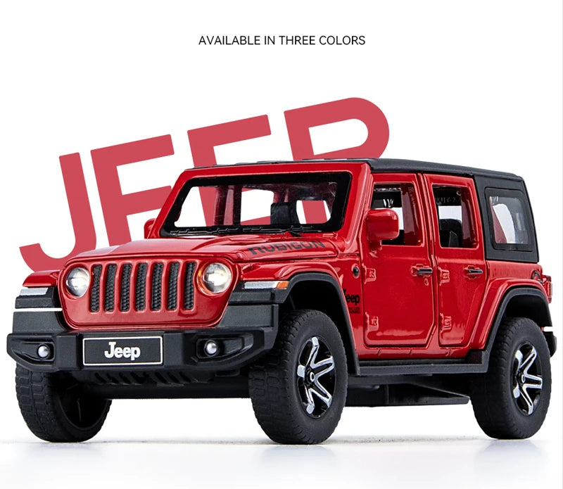 1:32 Jeeps Wrangler Rubicon
