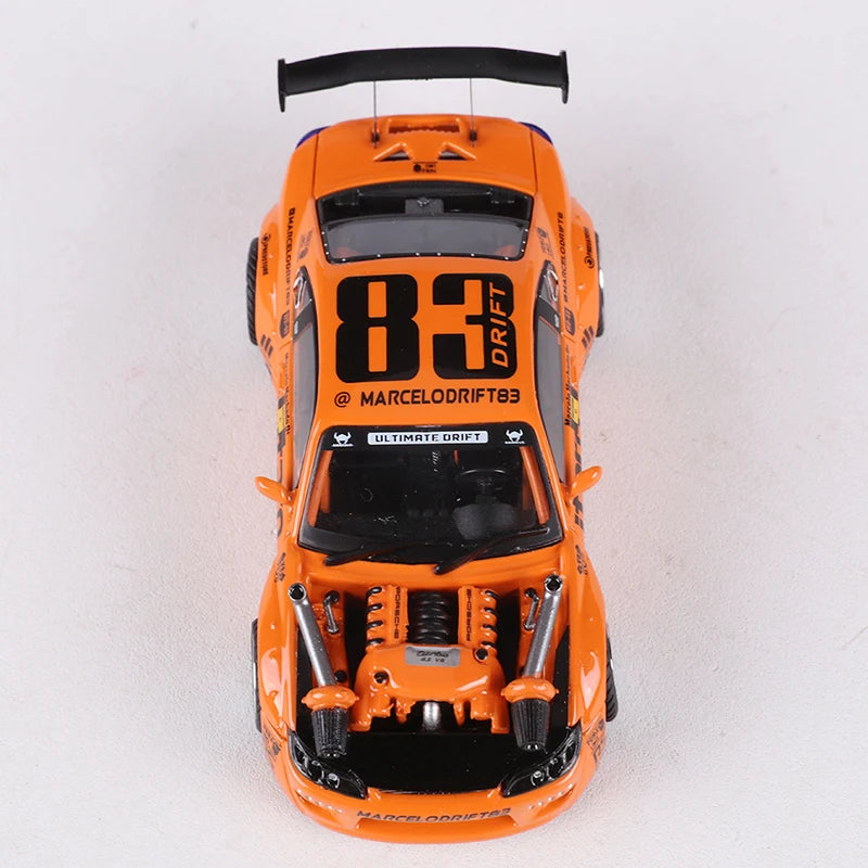 YS 1:64 Silvia S15 Modified Alloy Moldel Car