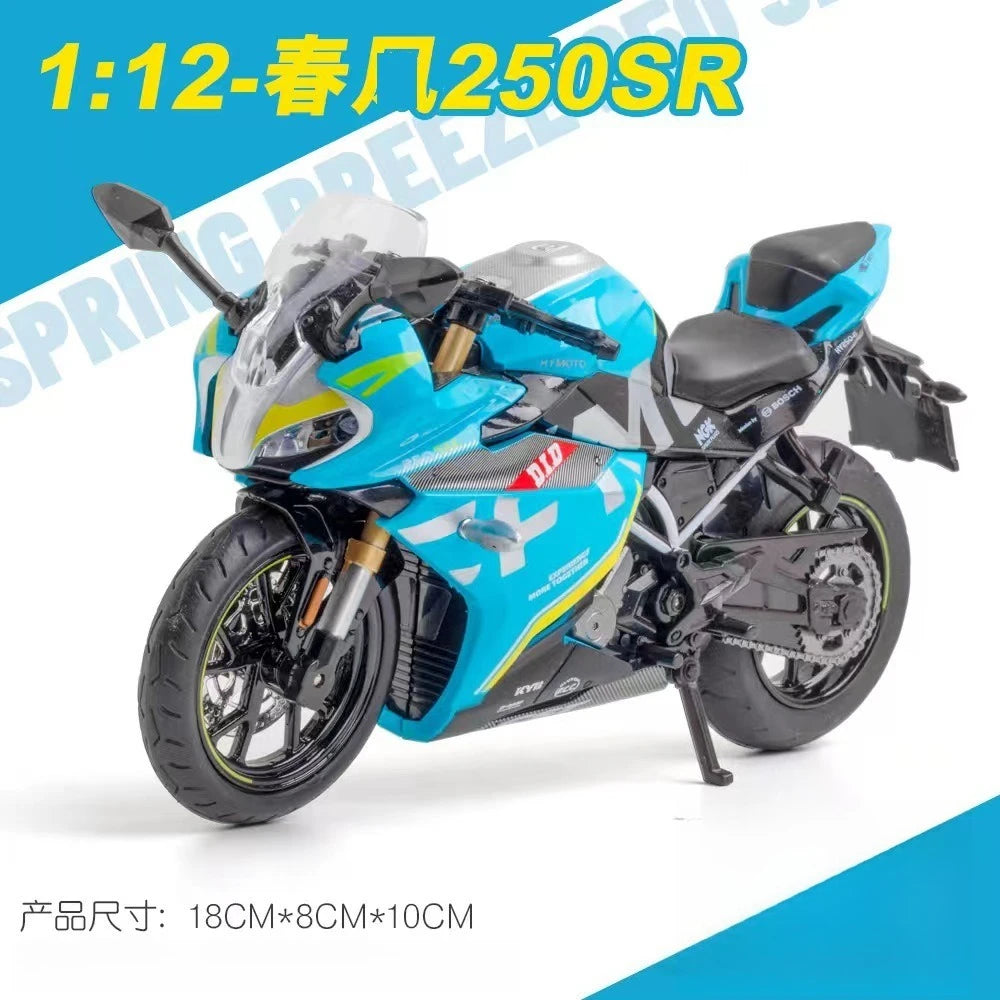 1:12 Spring Breeze CFMOTO-250SR Alloy Motorcycle