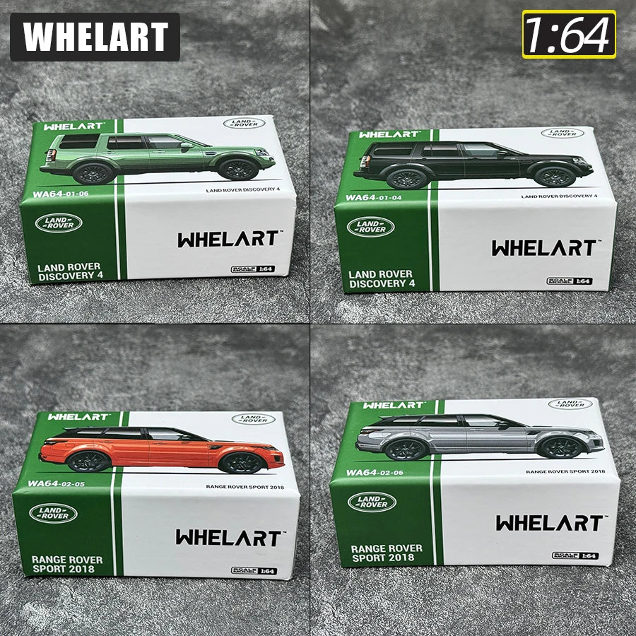 WHELART diecast model 1:64 scale New Land Rover Discovery 4 Range Rover Sport SUV model static display collection