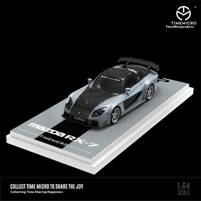 TIMEMICRO 1:64 Mazda RX-7 Veilside Alloy