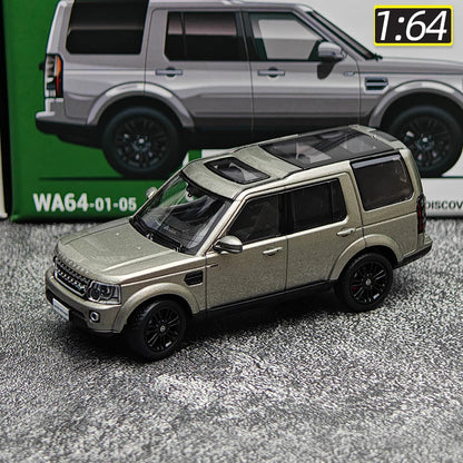 WHELART diecast model 1:64 scale New Land Rover Discovery 4 Range Rover Sport SUV model static display collection