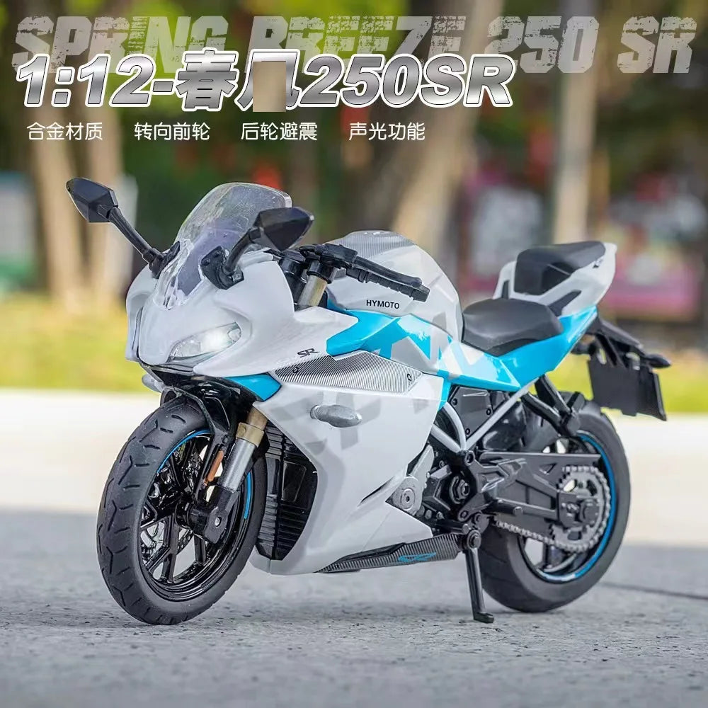 1:12 Spring Breeze CFMOTO-250SR Alloy Motorcycle