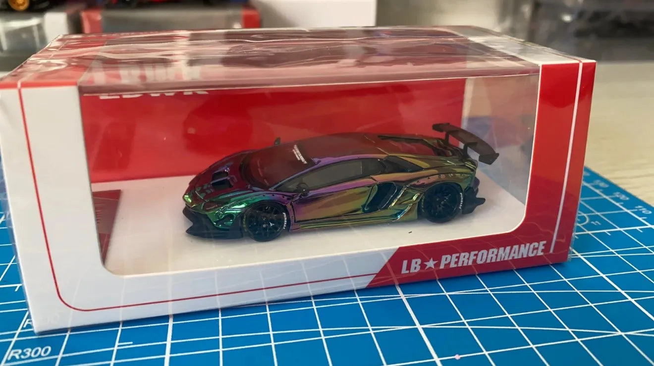 TP Timothy&Pierre 1:64 LBWK  Electroplating color change Diecast Model Car Limited edition