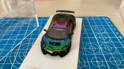 TP Timothy&Pierre 1:64 LBWK  Electroplating color change Diecast Model Car Limited edition