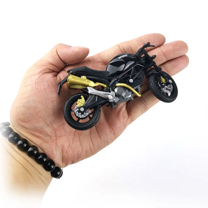 1:18 Plastic Motorcycle bicycle Model Toy Sport Race Model Motorbike For Children Gift Cake Collection