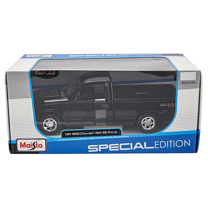 Maisto 1:24 1993 Chevrolet 454 SS Pick-up simulation alloy car model crafts decoration collection toy tool gift birthday present