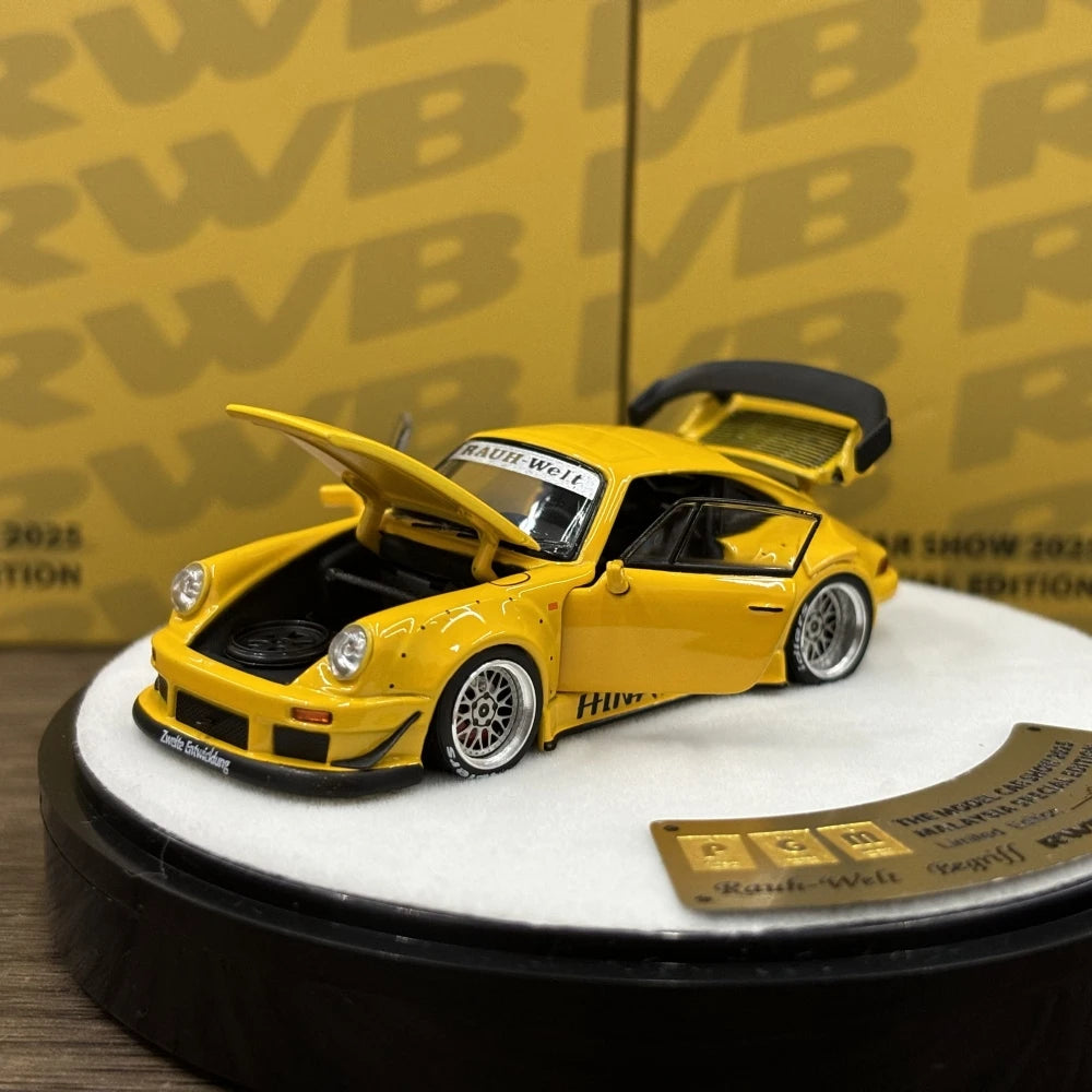 PGM 1:64 RWB930 Malaysia Edition Diecast Model Car