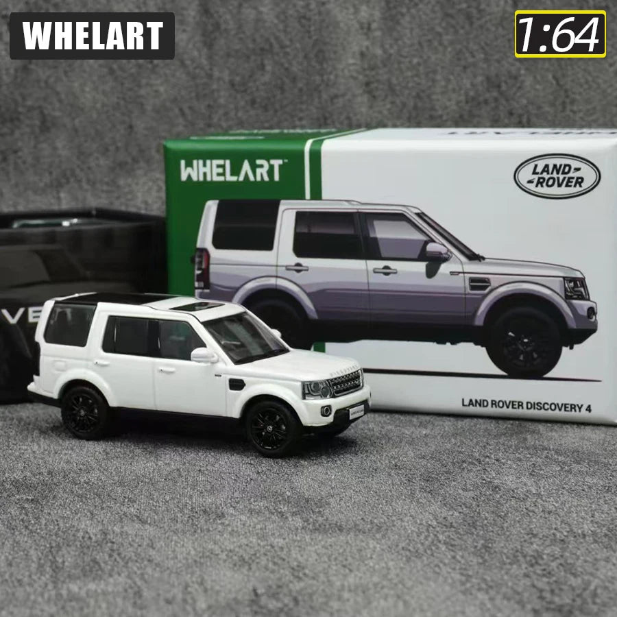 WHELART diecast model 1:64 scale New Land Rover Discovery 4 Range Rover Sport SUV model static display collection