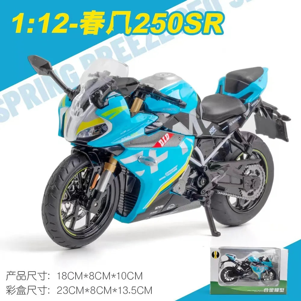 1:12 Spring Breeze CFMOTO-250SR Alloy Motorcycle