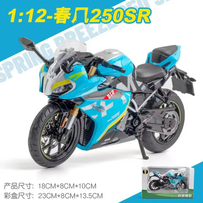 1:12 Spring Breeze CFMOTO-250SR Alloy Motorcycle