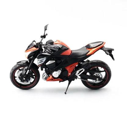 1/12 Kawasaki Ninja Z800 Alloy Racing Cross-country Motorcycle Model Simulation Metal Toy Street Motorcycle Model Childrens Gift