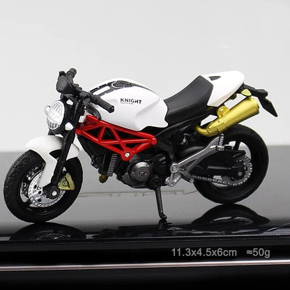 1:18 Plastic Motorcycle bicycle Model Toy Sport Race Model Motorbike For Children Gift Cake Collection