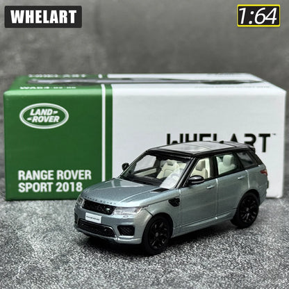 WHELART diecast model 1:64 scale New Land Rover Discovery 4 Range Rover Sport SUV model static display collection