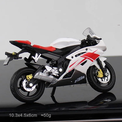 1:18 Plastic Motorcycle bicycle Model Toy Sport Race Model Motorbike For Children Gift Cake Collection