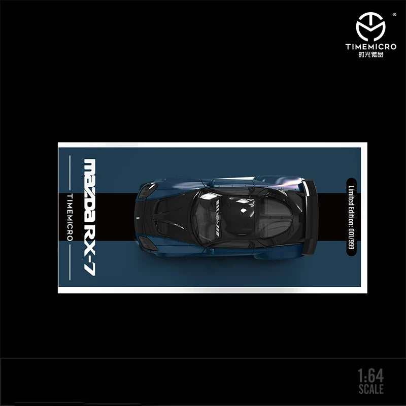 TIMEMICRO 1:64 Mazda RX-7 Veilside Alloy