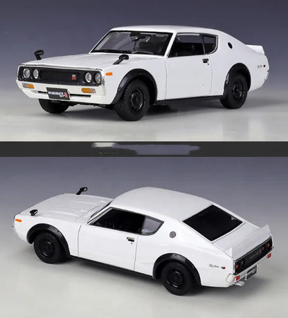 1/24 Skyline 2000 GT-R  Diecast Alloy Car Model Classic Car Collection Decoration Diecast Toy Vehicles