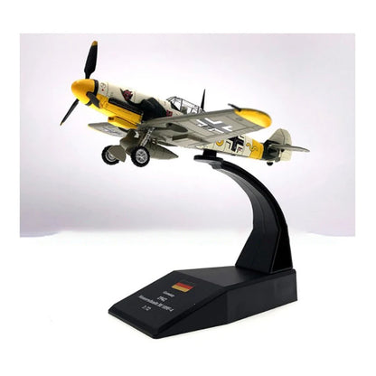 JASON TUTU 1/72 Scale Diecast Alloy Model German Fighter War Thunder BF109F