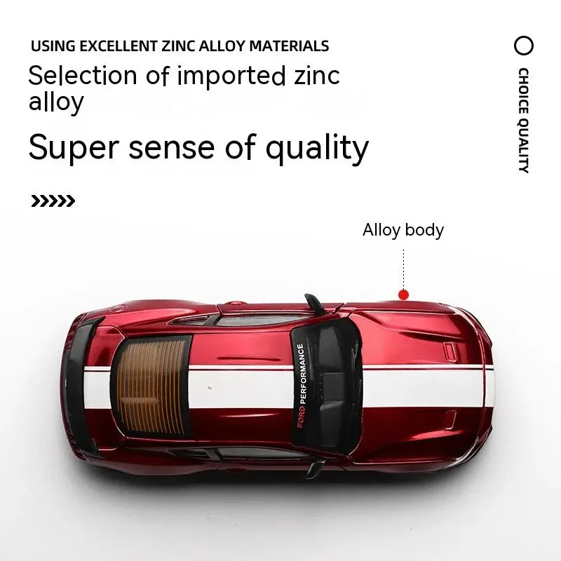 CCA DIY Customizable 1:43 Scale Ford Mustang Alloy Car Model Kit