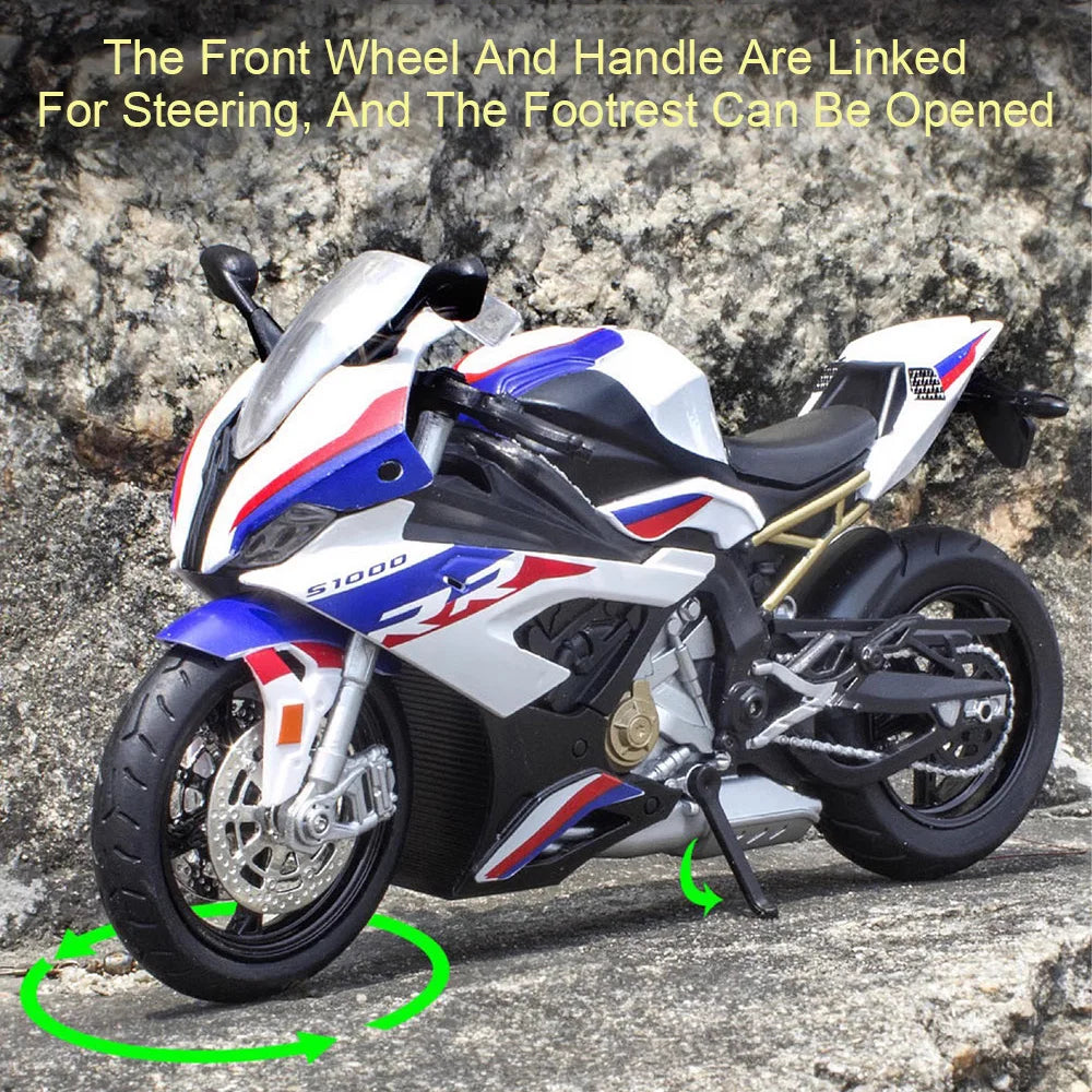 1:12 S1000RR Model Motorcycles Kawazaki NINJA H2R