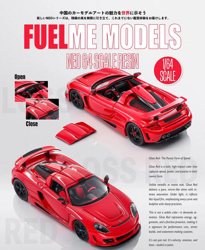 Fuelme 1:64 Matt Carbon MGT Diecast