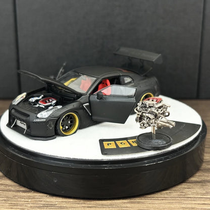 PGM 1/64 R35 Matte Black  Limited Edition
