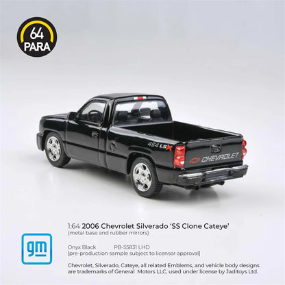 1:64 2006 Chevrolet Silverado Paragon64  Cateye Pickup Truck
